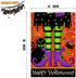 Halloween Garden Flag 12×18 Inch Rustic Black Farmhouse Decor for Seasonal Holiday Yard (Halloween Flag 12"X18" C)...