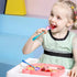 LIANYU 6-Piece Kids Forks and Spoons Silverware Set, Rainbow Children Toddler Utensils Set, Stainless Steel Child Flatware Cutlery Set for Home Pr...