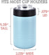 4-in-1 Stainless Steel 12 oz Double Wall Vacuum Insulated Can or Bottle Cooler Keeps Beverage Cold for Hours - Also Fits 16 oz Cans - Powder Coate...