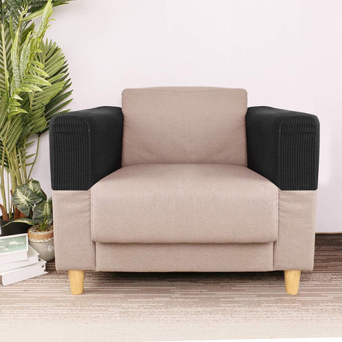 BESPORTBLE Chair Arm Protectors Sofa Armrest Cover Stretch Armchair Slipcover Protector Elastic Home Office Recliner Couch Loveseat Protective Clo...