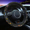Colorful Wildflower Steering Wheel Cover Neoprene Material Most Cars Universal 15 inch Premium Non-Slip Breathable Flower Embroidery Car Steering ...