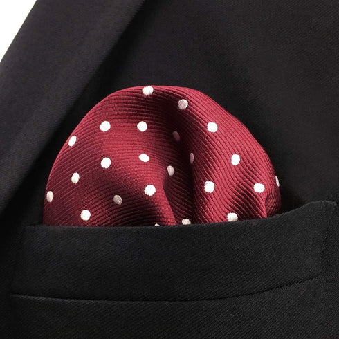S&W SHLAX&WING Ties for Men Necktie Set with Pocket Square Cufflinks Hanky XL 17...
