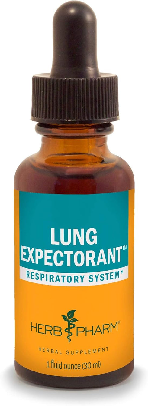 Herb Pharm Lung Expectorant Liquid Herbal Formula to Support Respiratory Immune Response - 1 Ounce (Pack of 1)...