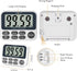 XREXS Digital Kitchen Timer, Magnetic Countdown Up Cooking Timer Clock with Large LCD Display, Adjustable Volume, Loud Alarm & Strong Magnet Class...