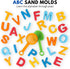 Liberty Imports ABC Alphabet Sand Mold Uppercase Letters Beach Toy Play Set with Digging Tools, Shovel, Sifter for Kids, Toddlers (Colors Vary)...