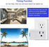 Smart Plugs That Work with Alexa Google Home SmartThings Jinvoo 15A WiFi Outlet No Hub Needed, 2.4G WiFi Only 2 Pack......