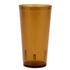 G.E.T. 6620-1-A-EC Heavy-Duty Plastic Restaurant Tumblers, 20 Ounce, Amber (Set of 4)...