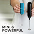 Zulay Kitchen Powerful Mini Milk Frother Handheld - Electric Hand Mixer - Portable Frother Wand for Coffee - Small Drink Blender for Lattes, Cappu...