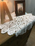 Damanni Cotton Handmade Crochet Lace Tablecloth Doilies Doily,Round,White,20 Inch,2PC...