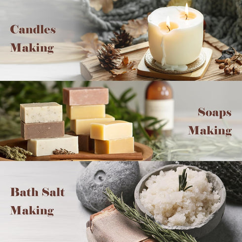 Fragrance Oils, Hotel Collection Diffuser Oil, Fragrance Oil for Candle Making, Soap Scents for Making Soap, Essential Oils Set 6x10ml, Luxury Nig...