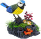Tipmant Cute Electronic Birds Toys Pets Simulation Realistic Move Chirp Electric Office Home Desk Decor Decoration Kids Birthday Gifts (Blue & Yel...