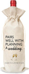 Wine Bag Wedding Gift for Mr and Mrs - Engagement Gift J14...