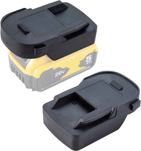 Adapter Converter for Dewalt 20V DCB205 DCB206 Li-ion Battery to Ridgid AEG 18V Hyper li-ion Power tool Battery...