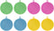 Silicone Sponge 8 Pcs - Heat Resistant Silicone Scrubber - Washing Silicone Dish Scrubber - Double Sided Food Grade Silicone Sponge for Cleaning...