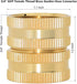 3/4" Brass Garden Hose Connector, Water Hose Fitting Adapter with Double Female Dual Swivel for Male Hose to Male Hose,Double Female Connectors wi...