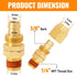 SUNGATOR Air Hose Repair Fitting, Pre-Coated Sealant 3/8 Inch Barb x 1/4 Inch NPT Brass Pneumatic Replacement Fitting Kit, Reusable 3/8'' to 1/4''...