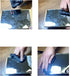 Magic Glass Cleaning Cloth - Streak Free, Ultra-Absorbent car Window Fog Remover, Monitor Screen, and Glasses Cleaning Towel Made from Seaweed fib...