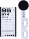 Rosenbaum Pocket Eye Chart with PD Ruler and Eye Occluder, Eye Test Chart Combo Kit for Near Vision Test, Visual Acuity Exam and PD Measurement (1...
