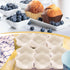 Uiifan 1200 Pcs Square Cupcake Liners 1.77"x1.77" Square Brownie Baking Cups Pan Liners Disposable Greaseproof Paper Cupcake Liners for Wedding Gr...