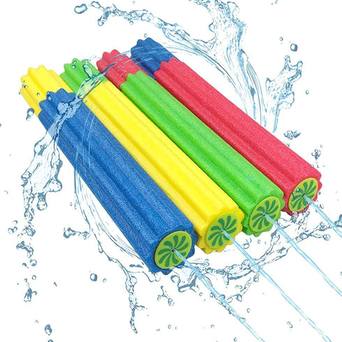 Water Gun Set, Red, Yellow, Blue, Suitable for Children, Ideal for Summer Parties and Outdoor Activities...