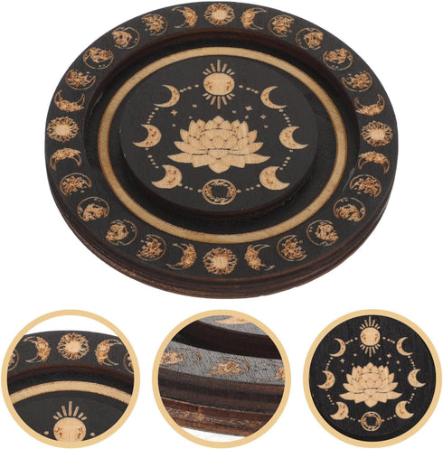 Angoily Bangle Beads Tray Bamboo Beading Boards Tray Vintage Bracelet Bead Display Trays Bracelets Wood Bangle Dish Beading Jewelry Plate for Diy ...