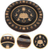 Angoily Bangle Beads Tray Bamboo Beading Boards Tray Vintage Bracelet Bead Display Trays Bracelets Wood Bangle Dish Beading Jewelry Plate for Diy ...