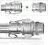 TAISHER 2PCS Global Type F Aluminum Cam & Groove Hose Fittings?1-1/2" Plug x 1-1/2" NPT Male...