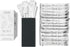 Luxury Mouthwash Packets (20 Individual Packets, Matte White: Thanks)...