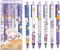 6 Pcs Gel Ink Pens Cartoon Retractable Pens Cute Animal Pen 0.5mm Ballpoint Pen Office School Supplies for Girls (Space)...