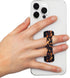 LOVEHANDLE Phone Grip for Most Smartphones and Mini Tablets, Tortiseshell...