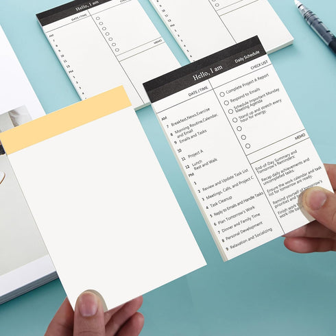 6-Pack Small Note Pads - Pocket To-Do List & Memo Notebook with Grocery and Chores Sections?3x5 inch?Perfect for Home, Office, School, and On-the-...