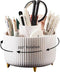 Desk Pencil Pen Holder, 360° Rotating Pencil Pen Organizers for Desk, 5 Slots Desktop Spinning Stationery Supplies Organizer, Cute Pencil Cup Pot ...