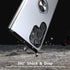 Case for Samsung Galaxy S22 Ultra,Hybrid 2 in 1 Protective Slim Fit Sturdy Phone Case with Invisible Magnetic Ring Kickstand for Galaxy S22 Ultra ...