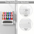 Dry Erase Marker Holder, Wall Mounted Marker Holder with 10 Slots, Acrylic Marker Holder for Classroom Organization, Sticky Pen Marker Holder for ...