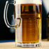 BaveL Style Extra Large Beer Mug 34 Ounce,Large Glass Mugs With Handle,One Liter German Beer Stein Super Mug (34 oz)...