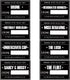BLUE PANDA 25 Pack Bachelorette Mugshot Signs w/Height Chart - Bachelorette Backdrop for Wedding, Birthday, Jail Party Decorations, Halloween & Cr...