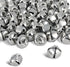 BigOtters 50 Pcs Jingle Bells for Crafting, 1 Inch Craft Bells Bulk for DIY, Home Christmas Decoration, Silver...