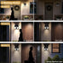 KBT 2 Pack Solar Wall Lights with 3 Lighting Mode, Motion Sensor Outdoor Lights for Outside, Fence Security Lamp for Garden Patio Yard...