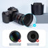 Camera Lens Hood Shade for Canon EF 24-70mm f/2.8L USM Lens Replaces Canon EW-83F Hood Compatible with 77mm Filter and Lens Cap Reversible Design...