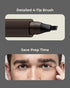 OBgE Magic Tattoo Brow (Natural Gray, 0.1oz) - Fork-Tip Eyebrow Pen for Natural, Long-Lasting Eyebrow Makeup. Water-Resistant, Smudge-Proof Formul...