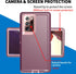 Anloes Case for Samsung Galaxy Note 20 Ultra 5G, Phone Case Heavy Duty Shockproof Dustproof Rugged Defender Protective, 3 in 1 Bumper Cover Purple...