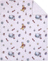 Disney Winnie The Pooh and Eeyore White Christmas Holiday Presents Super Soft Sherpa Baby Blanket...