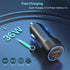 USB C Car Charger, 36W 2 Pack Fast Charging Car Charger Adapter with PD&QC3.0 Compatible for Samsung Galaxy S22/S21/S20/S10/Note 20/10, iPhone/iPa...