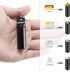 2 Pack Small Pocket Pill Box Keychain, Portable Mini Aluminium Alloy Pill Organizer Case Container for Purse, Waterproof Metal Pill Holder Medicin...