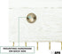 Ilyapa Wall Mounted Jewelry Organizer Shelf, Rustic White Wood - Necklace Holder, Earring and Bracelet Hanger Rack...
