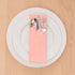 Encasa Cotton Cloth Napkins | Set of 12 | Size 17"x17" | Peach Solid Color | Machine Washable...