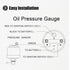 WATERWICH 2" 52mm Oil Pressure Gauge 0-100 PSI DC12V Press Gauge Meter Kit for Car Truck Vehicle Automotive...