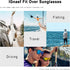 Unisex Fit Over Sunglasses for Men Women Polarized Shades with UV Protection for Fishing IF5804...