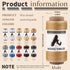 Jupean Waxed Thread, 150m /164Yards Black Leather Sewing Thread, Hand Stitching Threads for Hand Sewing, Bookbinding, and Beginners Leather Craft ...