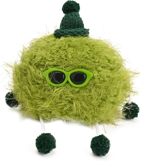 Plush Case Compatible with Beats Studio Buds/Beats Studio Buds+,Hand Knitted Cartoon Headphone Case,Rechargeable Headphone Headphone Case,Creative...
